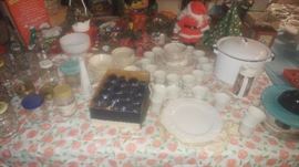 Jars and kitchen supplies
