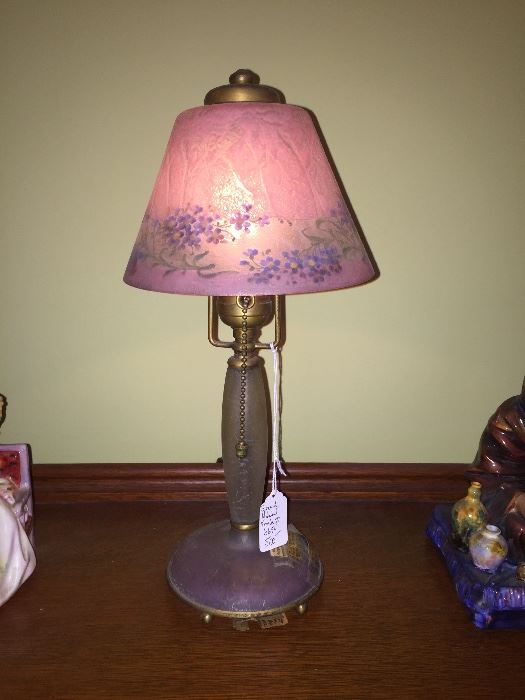 Handel boudoir lamp with shade #6654