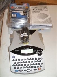 Label Maker with extra cartridges 