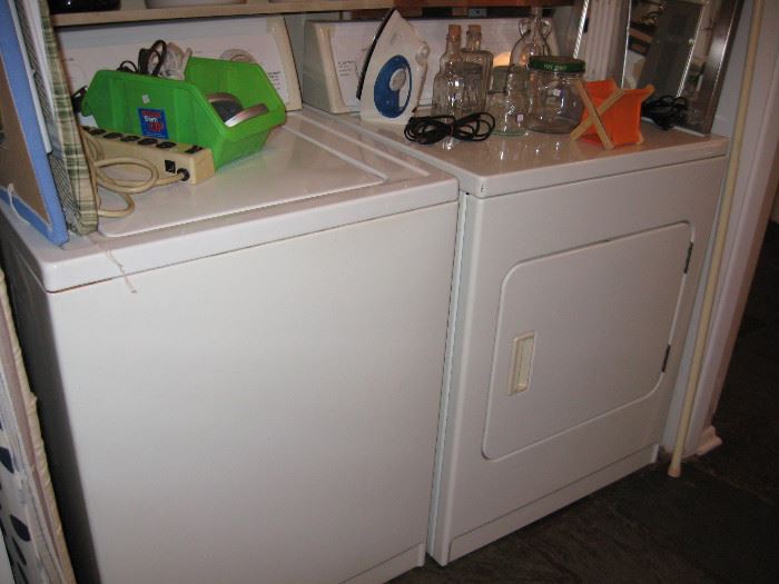 washer and dryer 