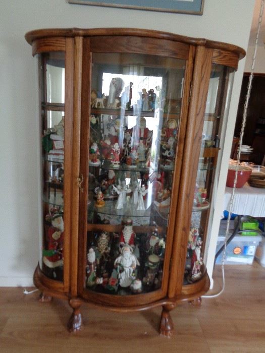 BOW FRONT CABINET, SANTA COLLECTION