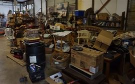 View of the warehouse