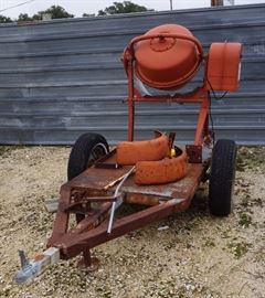 Cement trailer