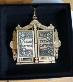 Texas Capitol ornament from 2002