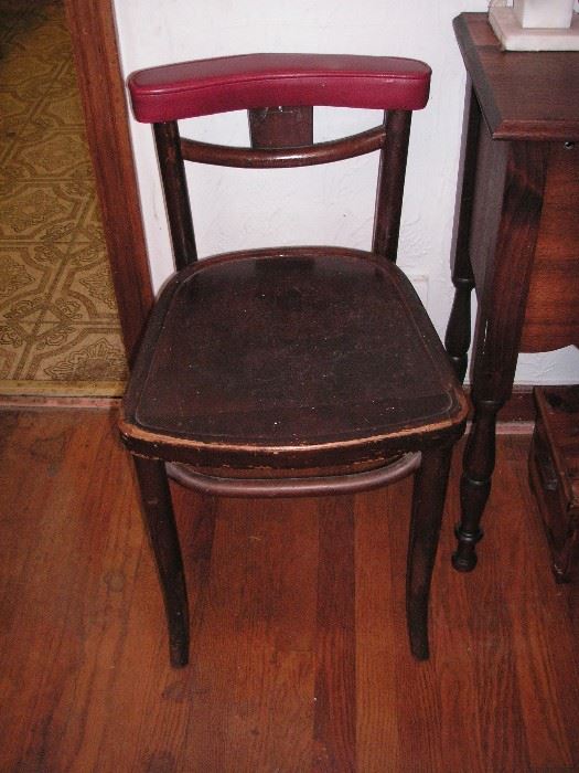vintage restaurant chair