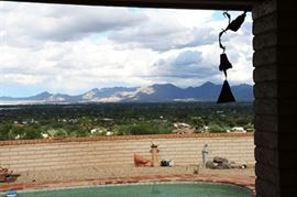 View from Kitchen window, Solari bell