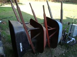 wheel barrows