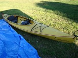 Aquaterra 3 person kayak with rudder 