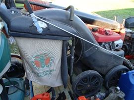 Billy Goat professional leaf vacuum