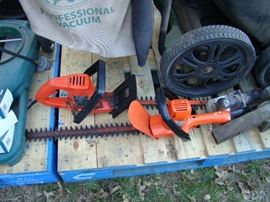 hedge trimmers