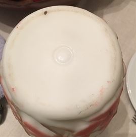 Bottom of Phoenix Glass vase