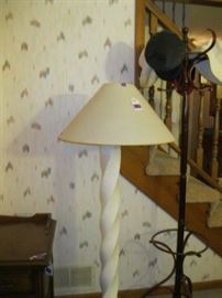 Tall South West Style Lamp and coat tree