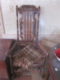 Carved Armchair