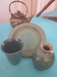 Any Donaldson Pottery.  Noted local potter.