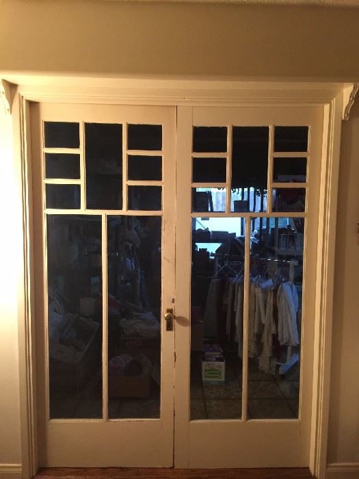 Older Craftsman Style French Doors