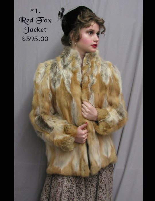 #1. Red Fox Jacket - $595.00