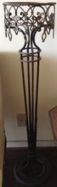 Tall Wrought Iron Holder for Floral or Artisan Pot