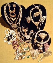 Extensive Collection of Vintage Miriam Haskell Jewelry