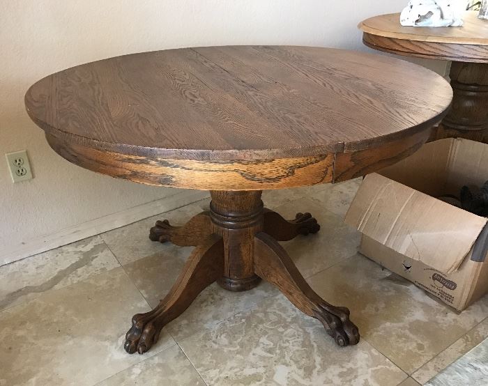 Another antique pedestal hard-to-find 42" round table