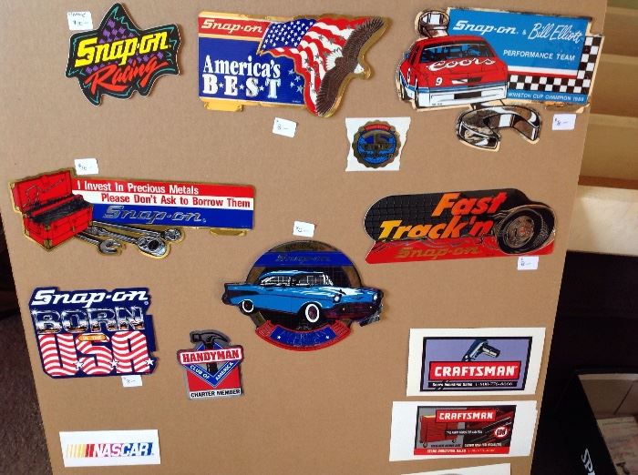 Nice assortment of decals and stickers