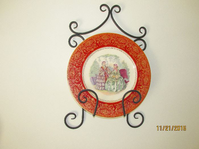 VICTORIAN STYLE PLATE