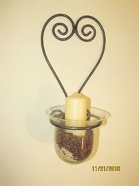 CANDLE WALL SCONCE