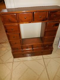 Vintage Spice Cabinet