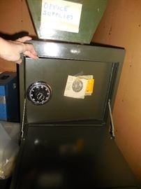 Vintage File Cabinet/Safe