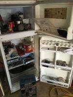 fridge, non working with contents