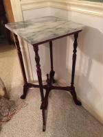 marble top stand