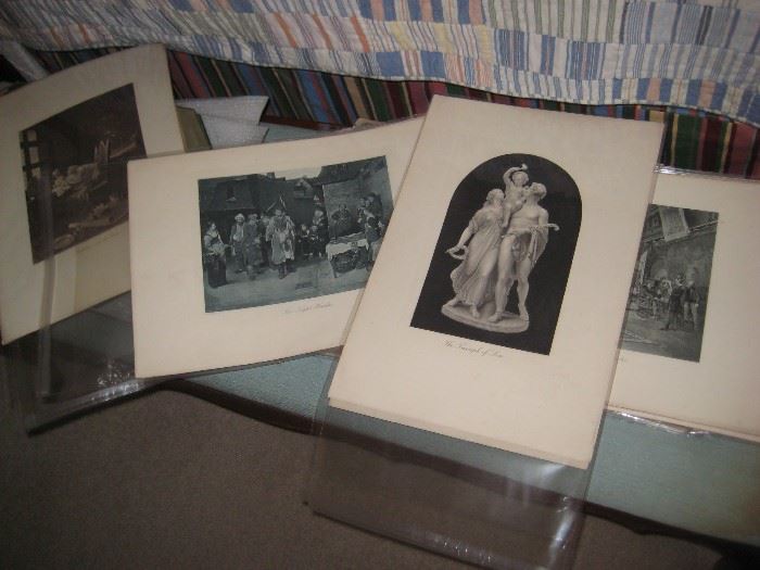 ASSORTED LITHOGRAPHS AND ENGRAVINGS