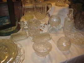 CUT GLASS AND WATERFORD CRYSTAL