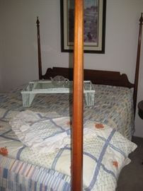 CHERRY PENCIL POST BED