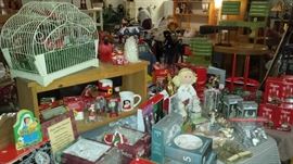 Much, much Christmas. Trees, ornaments, home décor, Spode china, glassware