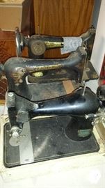 Vintage sewing machines plus new machines