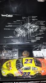 NASCAR Kenny Wallace autograph car