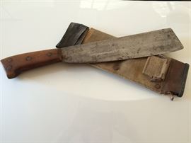 USMC WW1/WW2 entrenching tool knife #100