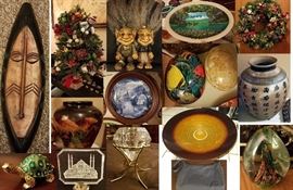 Wood Masks, Carvings, Unique, Africa, Asia, Indonesia, Ghana, Mali, Rare, West Africa, Leather, Egypt, Eggs, Jay Strongwater, Crystal Vase, Bee Vase, Porcupine Quill Belt, Piraroku South America, Tray, Serving Tray, Thailand, Ipsara, Gifts, Collectibles, Vintage, Rare, Unique, Painting, art, serving tray, hand carved, hand painted, eggs from Costa Rica, marble egg, Peru Vase, Ghana Mask, west Africa, Collector Plate American Blues by Rob Sauber Peaceuful Village, blue and white china plate signed, chinese vase, 