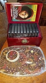 National Geographic CD Set, Batik Indonesia Placemat and Coaster Set and other kitchen decor, glasses, bowls, plates, other fun gift holiday items