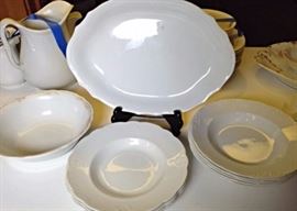 Meakin Ironstone plates and bowls