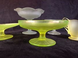 Fenton Stretch glass