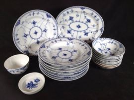 Royal Copenhagen Blue Fluted Lace 