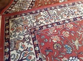 Pakistani hand woven wool rugs