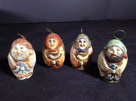 Ceramic christmas ornaments