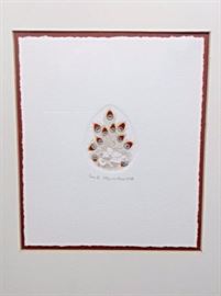 Limited Edition Colored Etching Wendy Thon 