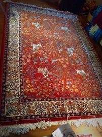 Wool Pakistani hand woven rug