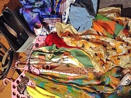 Scarves Belts and shoes