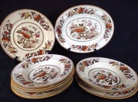  Wedgewood Bullfinch China 1870s 