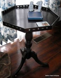 One of many Candle stands, Bing & Grondahl figurines