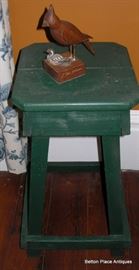 Home made primitive stand, several of these at the house